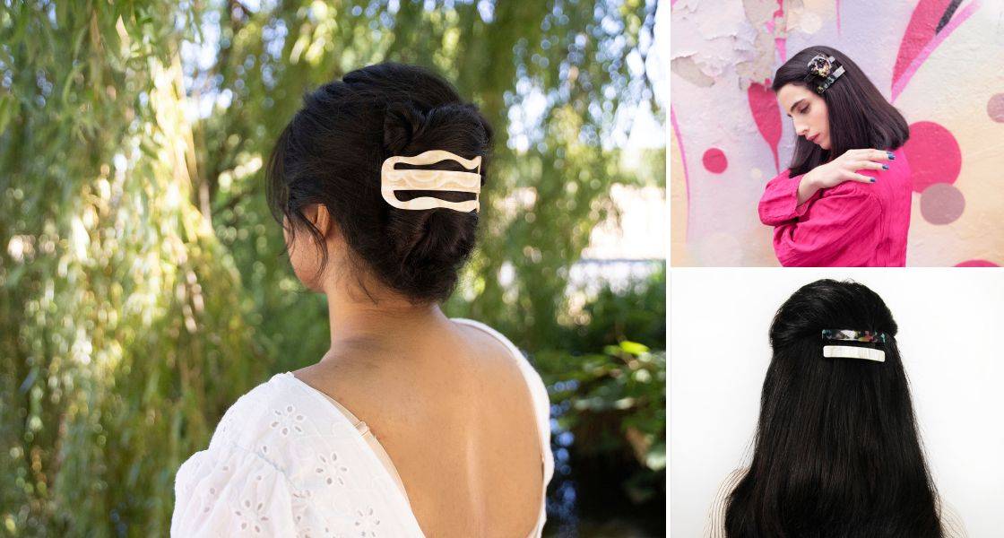 How To Use Barrette Clips, Hair Tutorial
