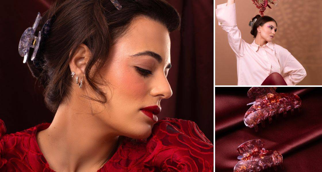 Valentine's hair accessory gifts, by TEGEN