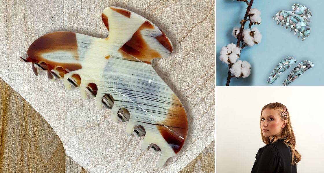 Sustainable luxury hair accessories, by TEGEN