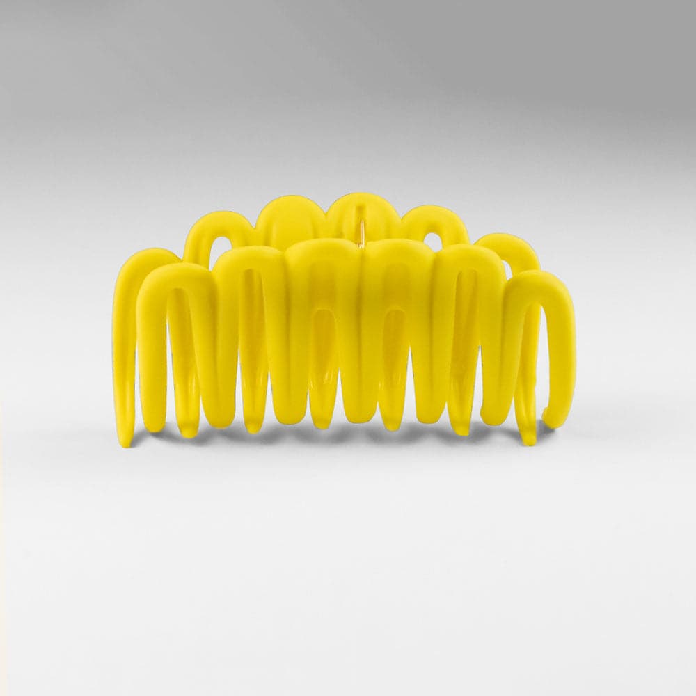 Large Summer Brights Jurassic Hair Claw Clip French Hair Accessories at Tegen Accessories |Lemon Zest