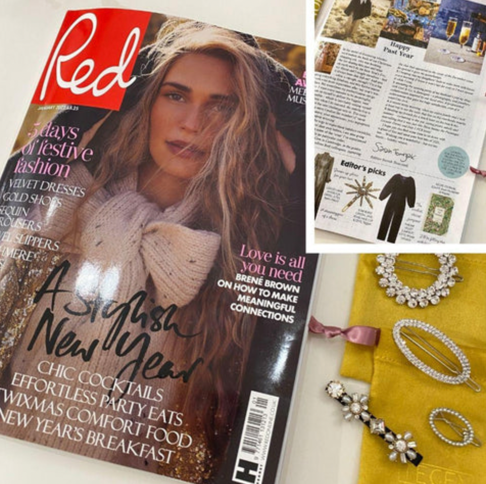 Tegen Accessories Featured in Red Magazine 