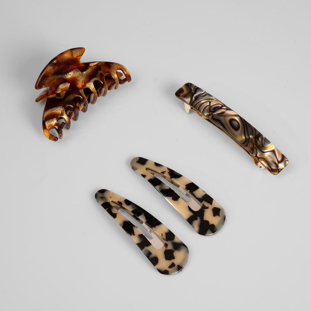 Handmade Fine Hair Gift Set Handmade French Hair Accessories at Tegen Accessories