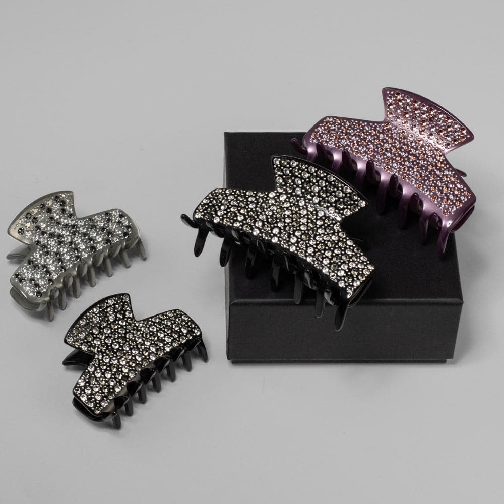 Limited Edition Handmade Swarovski Crystal Small Hair Claw Tegen Accessories Gift Box