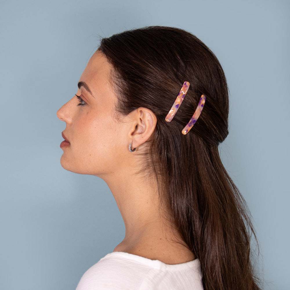 Limited Edition Hinged Hair Clip Handmade French Hair Accessories at Tegen Accessories