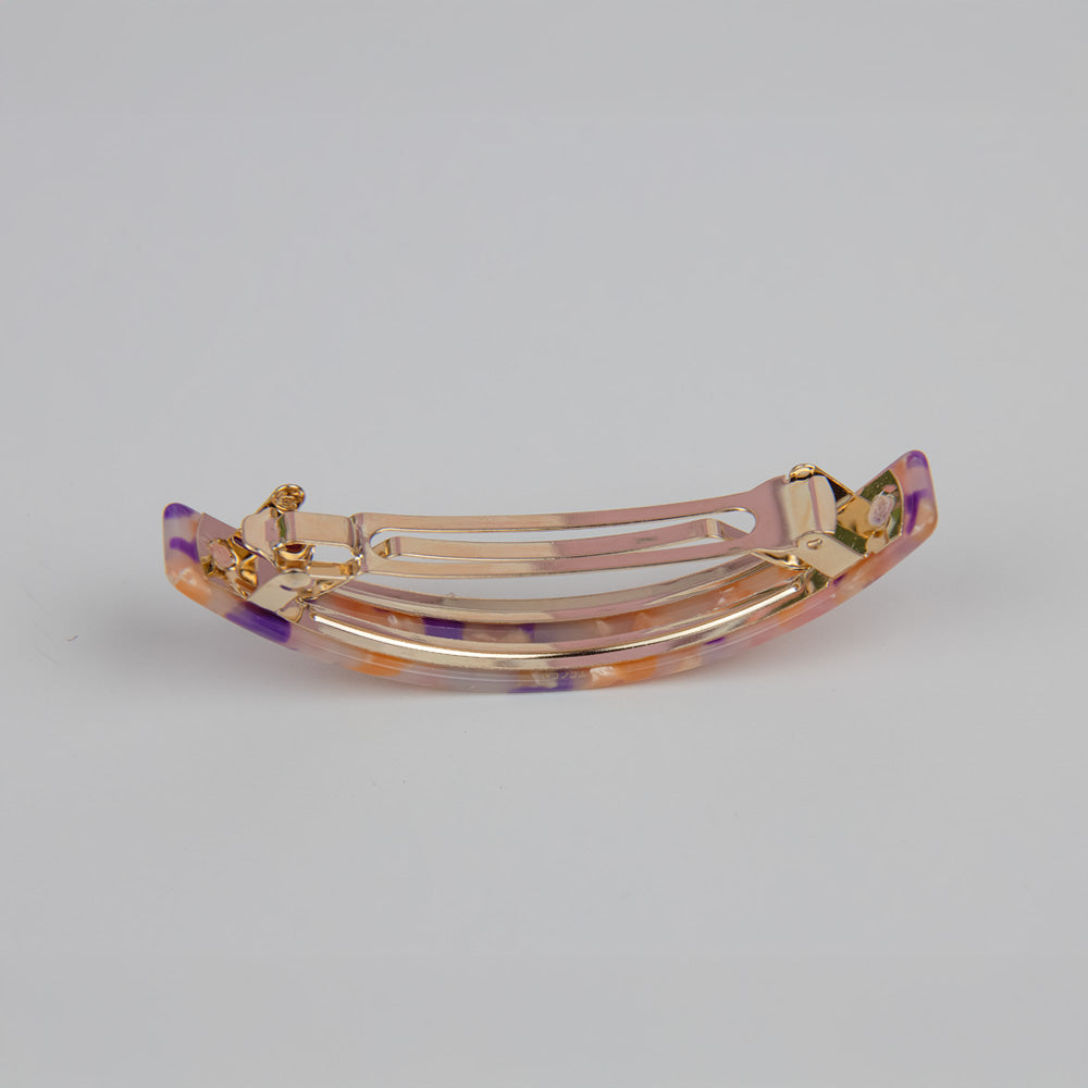 Limited Edition Narrow Arched Barrette Clip Handmade French Hair Accessories at Tegen Accessories