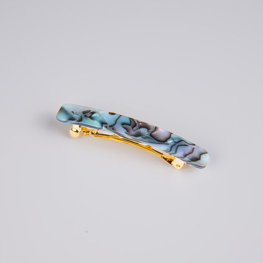Mini Barrette Clip in 6.5cm Opal Handmade French Hair Accessories at Tegen Accessories