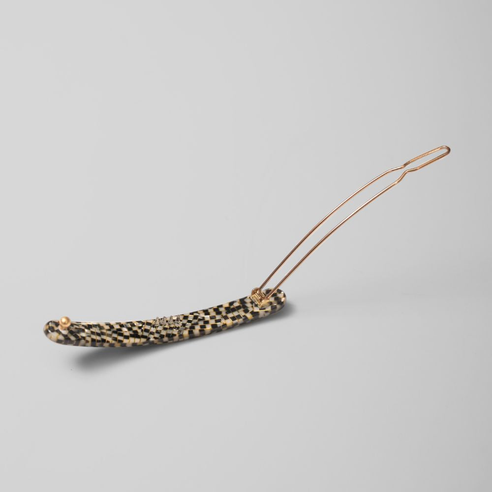 Narrow Hair Clip Handmade French Hair Accessories at Tegen Accessories