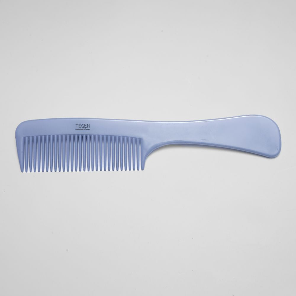 Periwinkle Large Handled Comb Essentials French Hair Accessories at Tegen Accessories
