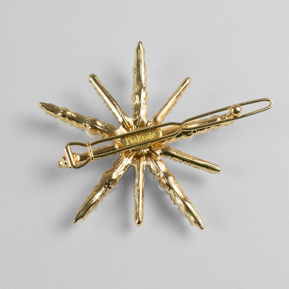 Starburst hairclip hinge |Gold