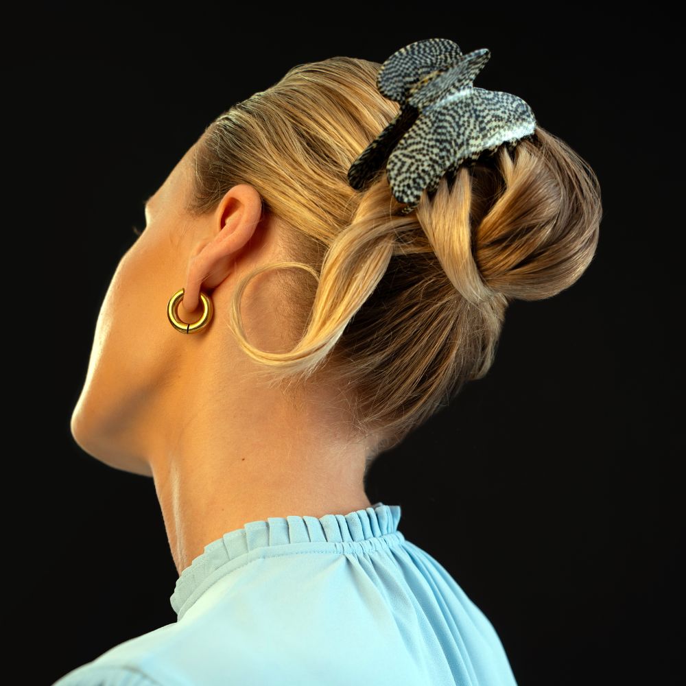 Medium Hair Claw Clip Handmade French Hair Accessories at Tegen Accessories