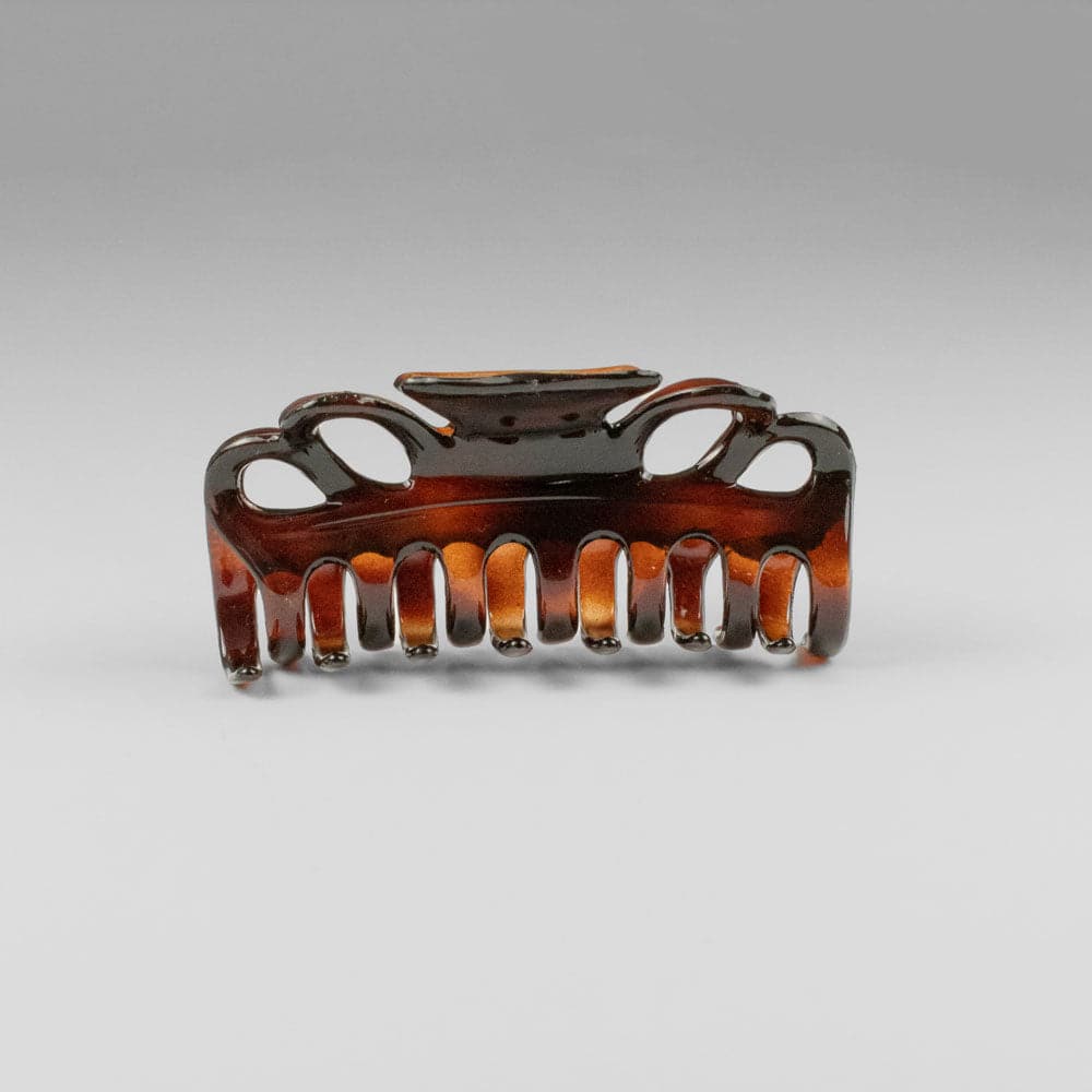 Tortoiseshell Hair Claw Clip French Hair Accessories at Tegen Accessories |Medium (8.5cm)