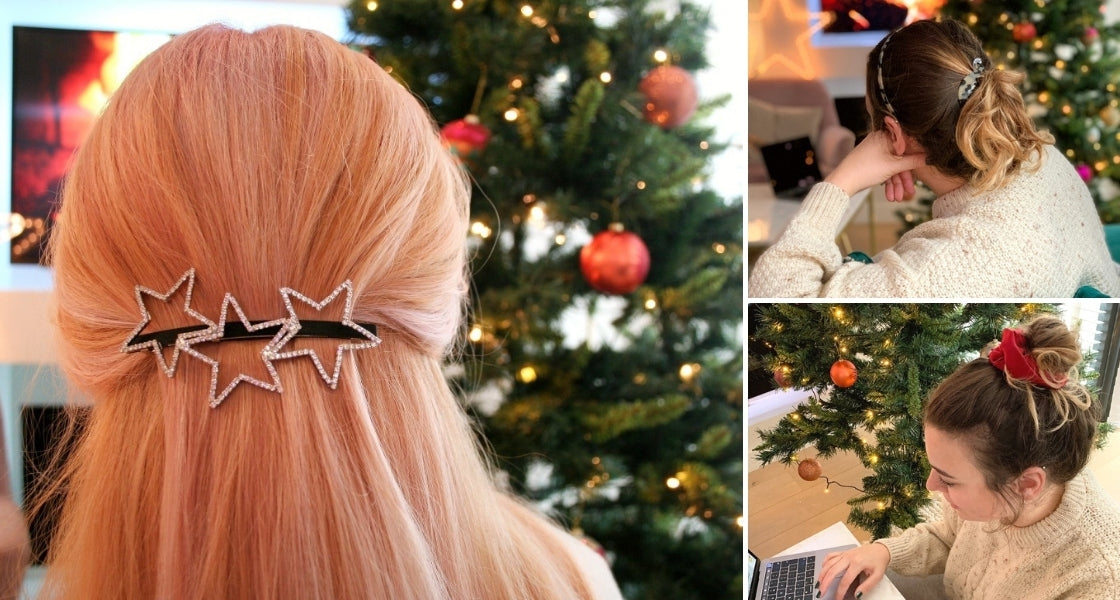 Christmas hair accessory gift ideas, by TEGEN