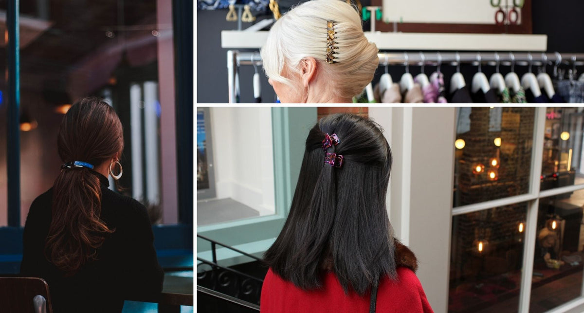 Slow fashion hair accessories, by TEGEN