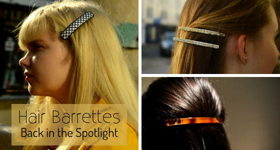 Hair barrettes, by TEGEN