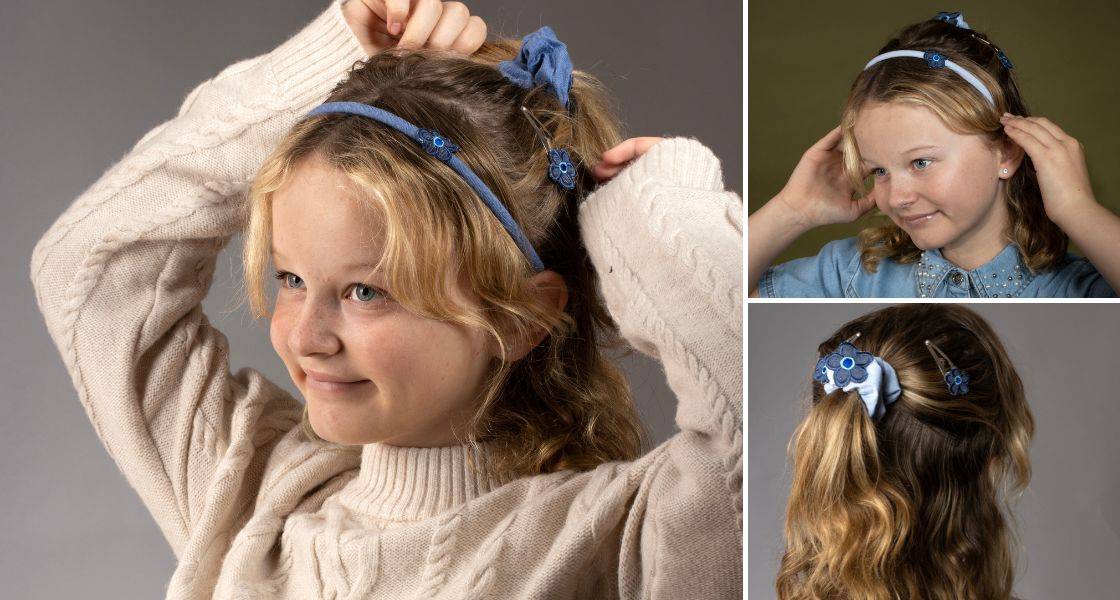 Back-to-school hair accessories for children, by TEGEN