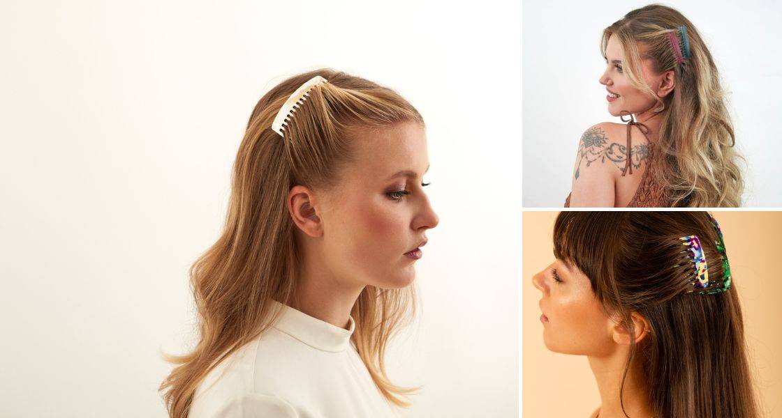 Hair Tutorial: How to Use Hair Combs | Buy Hair Combs | Tegen Accessories