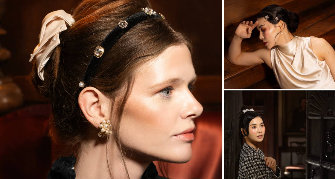 Chic hair accessories, by TEGEN