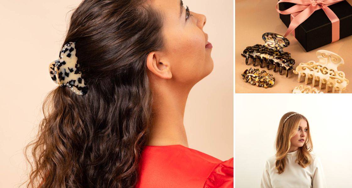 Designer hair accessories gift guide, by TEGEN