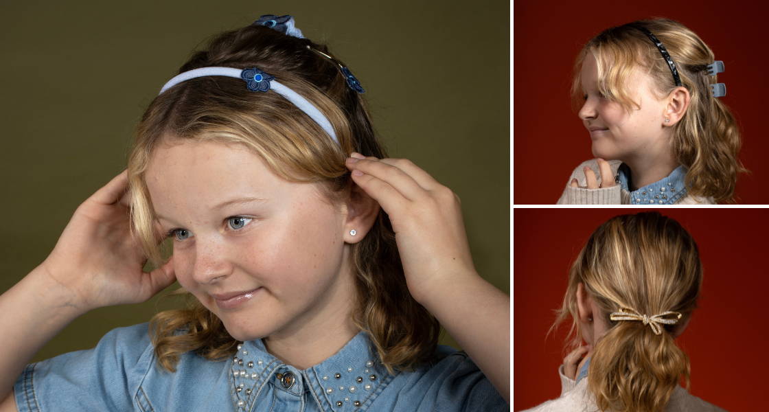 Children's hair accessories gift guide, by TEGEN