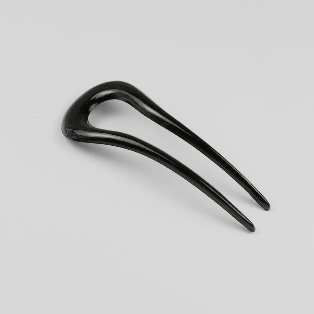 10cm Chignon Pin in Black French Hair Accessories at Tegen Accessories