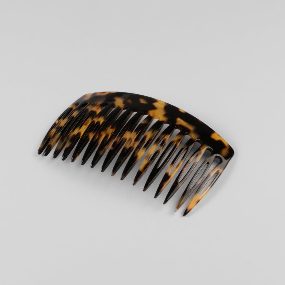 10cm Hair Comb in 10cm Dark Tokio Handmade French Hair Accessories at Tegen Accessories