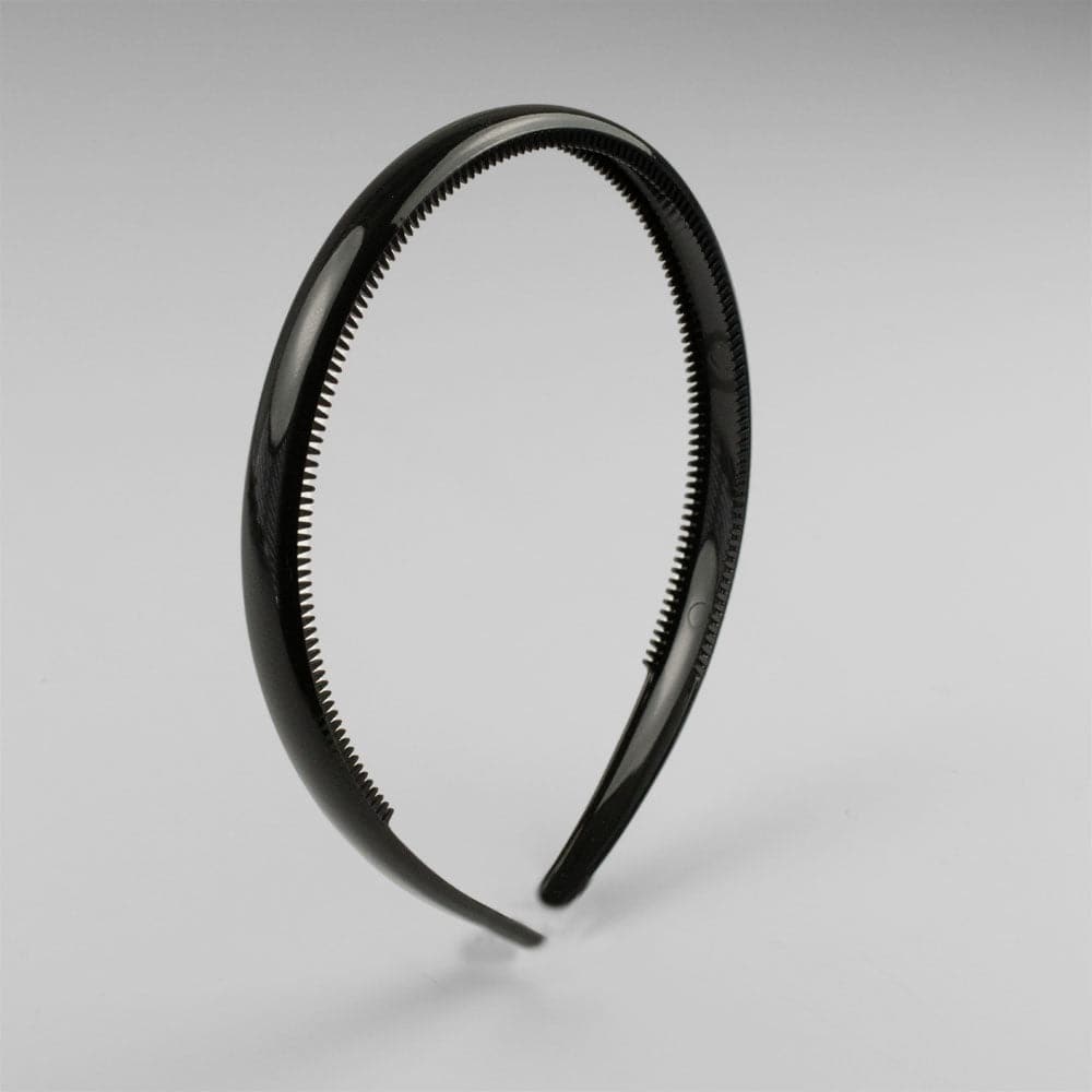 10mm French Headband in Black French Hair Accessories at Tegen Accessories