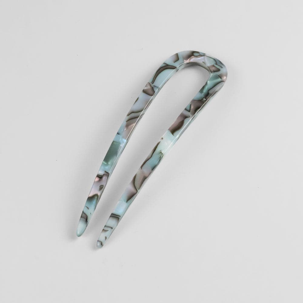 11cm Chignon Hair Pin in 11cm Opal Handmade French Hair Accessories at Tegen Accessories