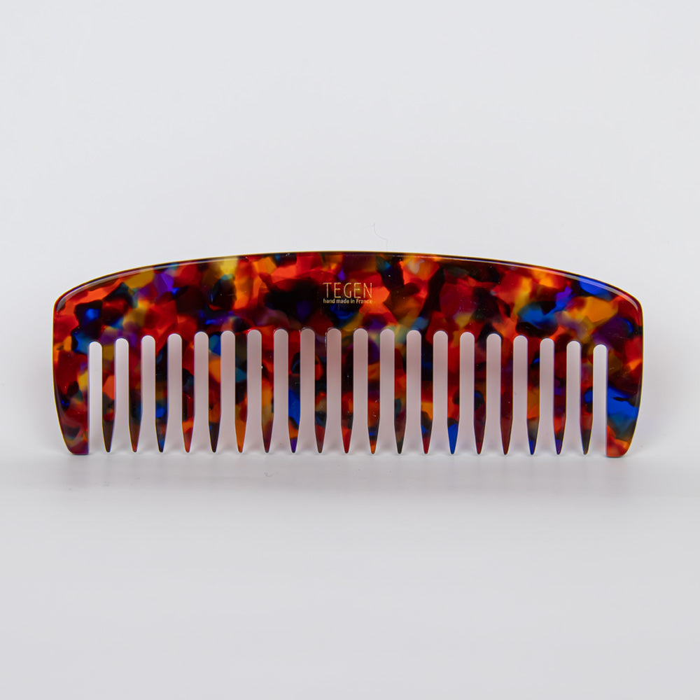 12cm French Narrow Comb 12cm Colour 5 Handmade French Hair Accessories at Tegen Accessories