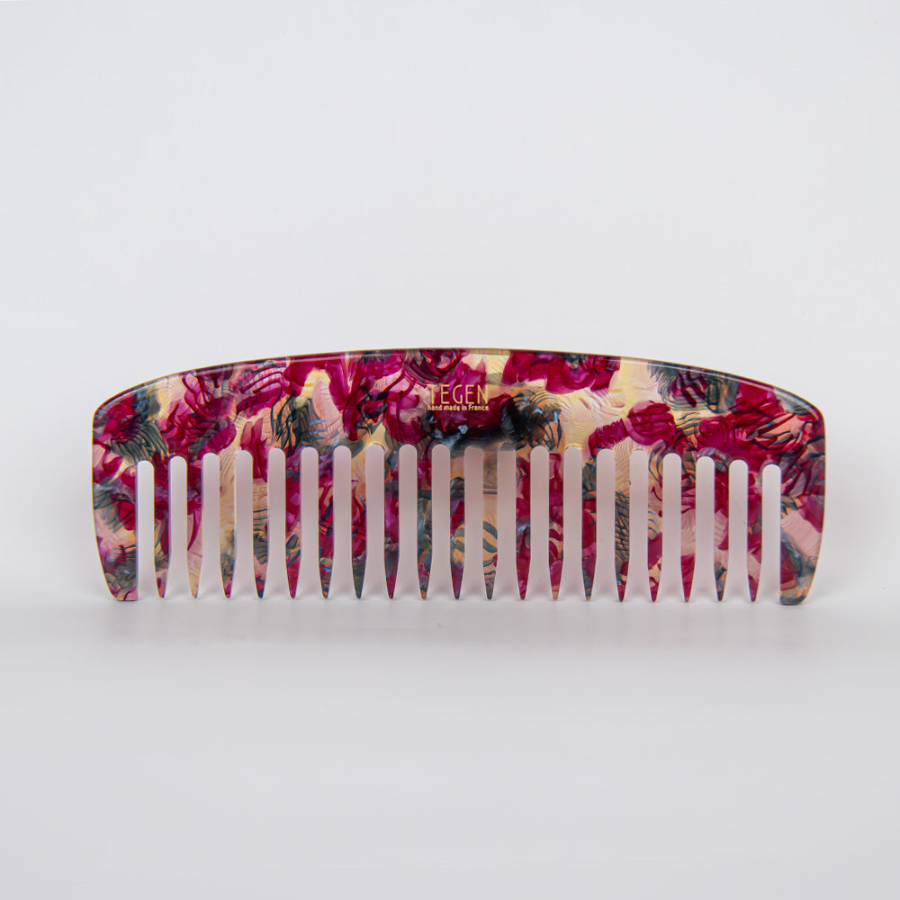 12cm French Narrow Comb 12cm Colour 3 Handmade French Hair Accessories at Tegen Accessories