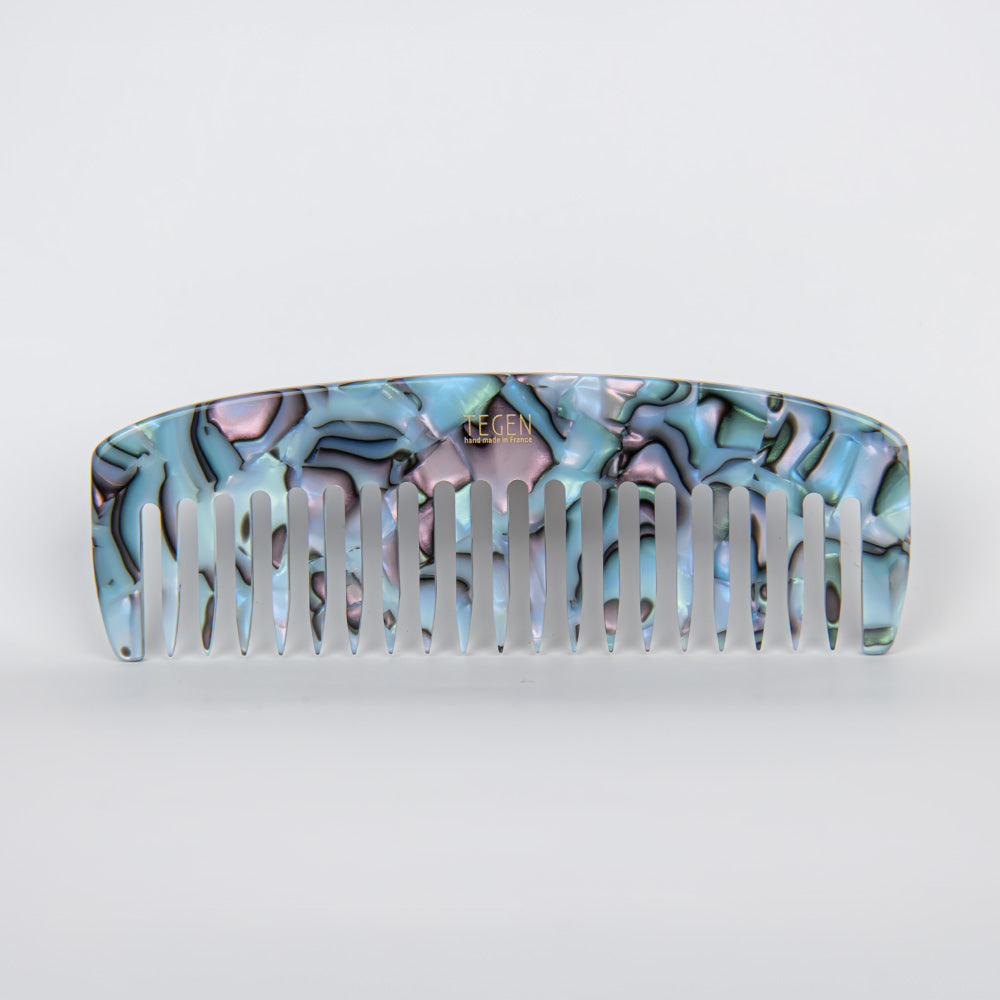 12cm Opal French Narrow Comb Opal Handmade French Hair Accessories at Tegen Accessories