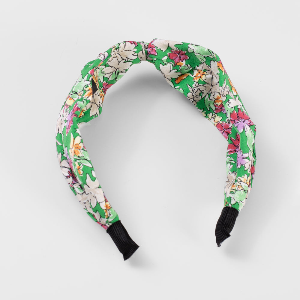 Handmade Vibrant Floral Print Headband