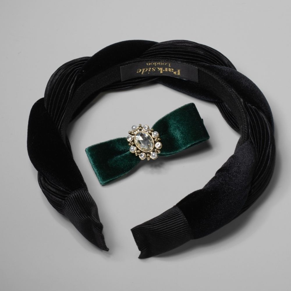 The Velvet Edition Gift Set Black Green Tegen Accessories