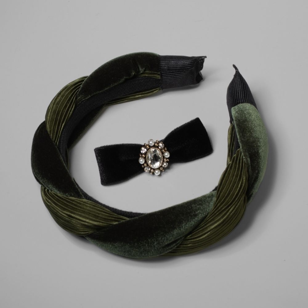 The Velvet Edition Gift Set Green Black Tegen Accessories