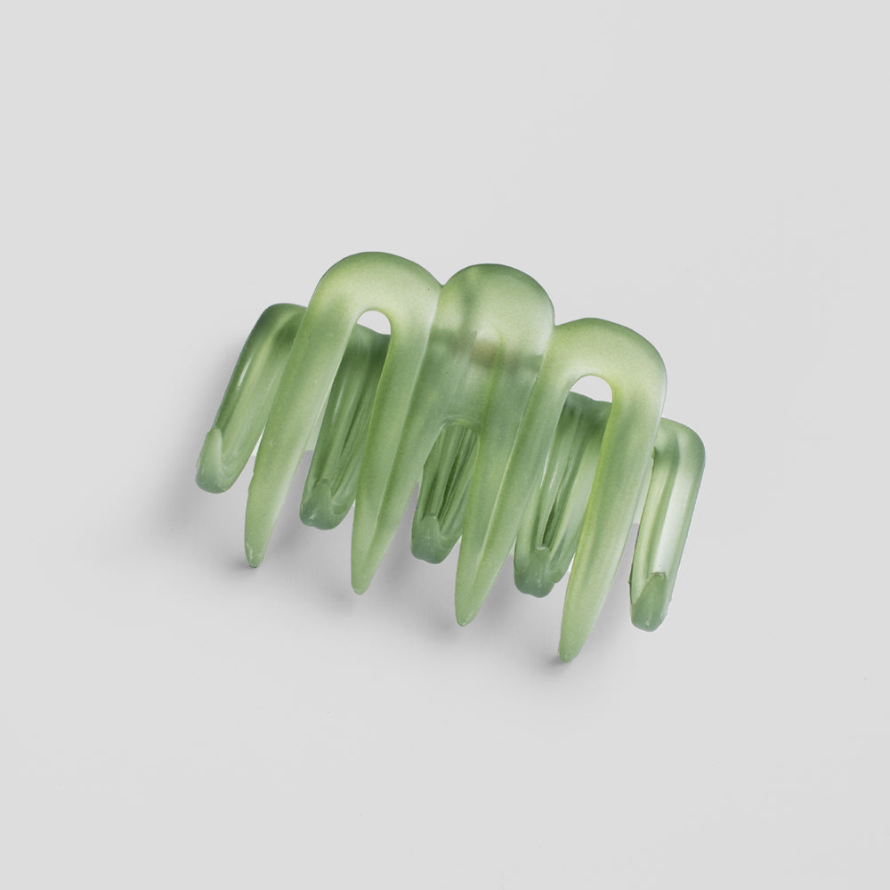 Zephyr Collection Small Jurassic Hair Claw Clip Watercress at Tegen Accessories