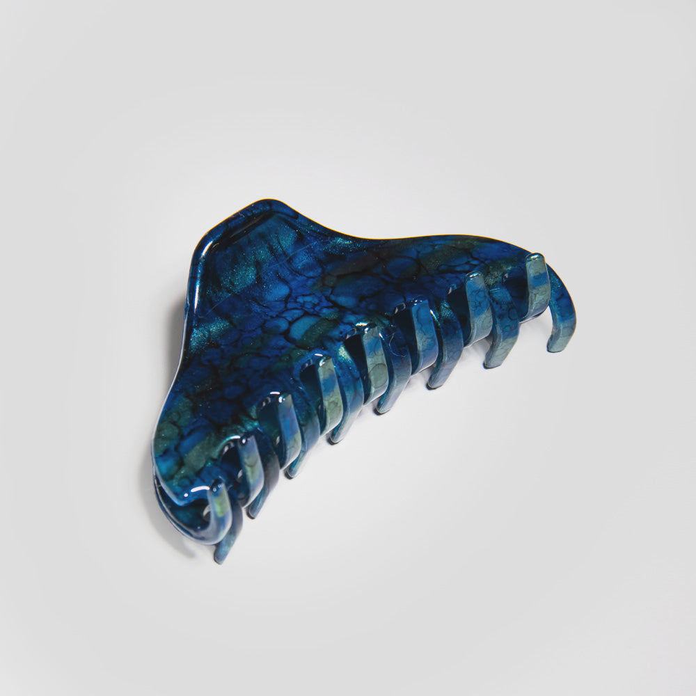 Pinza de pelo grande en forma de D