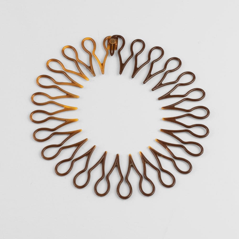 Flexi Comb Headband in Tortoiseshell French Hair Accessories at Tegen Accessories