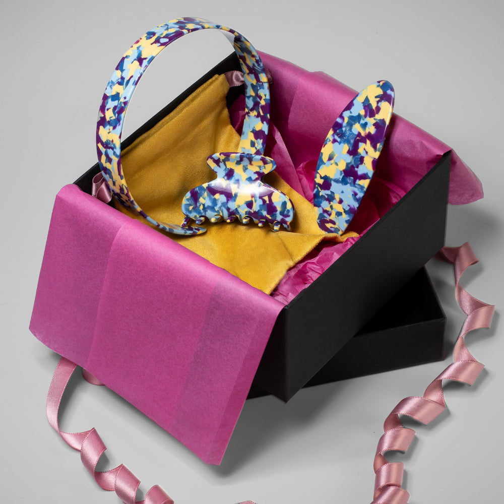 Confetti Camo Gift Set in Gift Wrap at Tegen Accessories