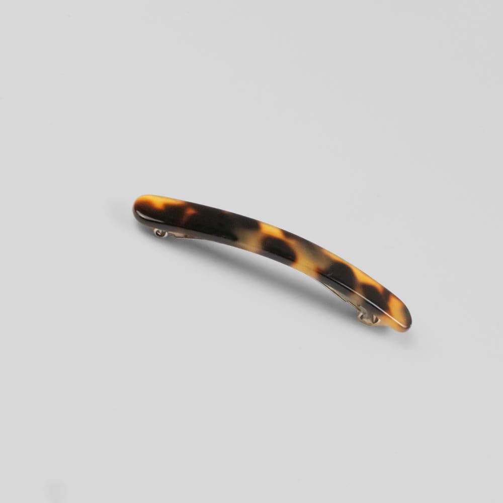 Hinged Hair Clip in 5.5cm Dark Tokio Handmade French Hair Accessories at Tegen Accessories