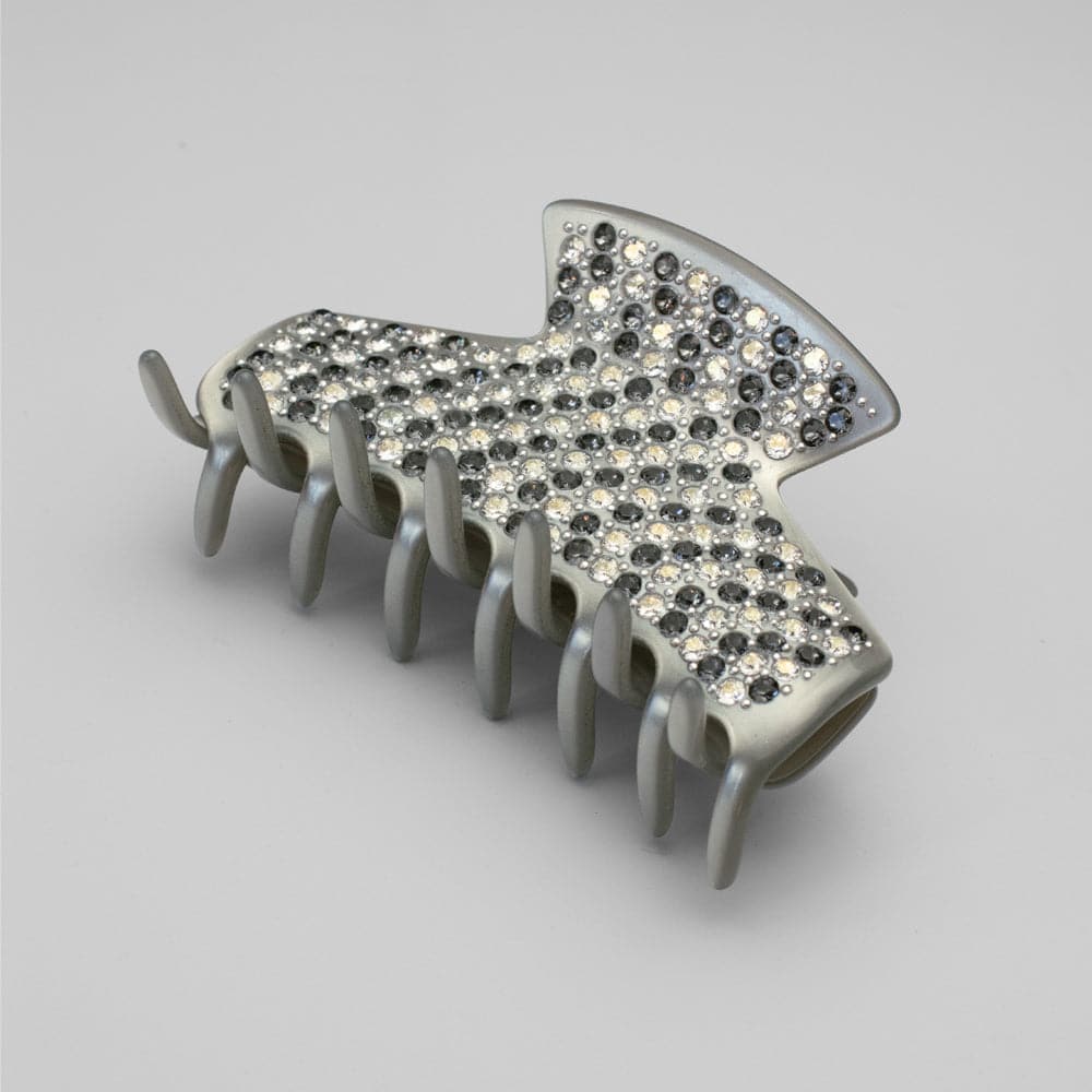 Limited Edition Handmade Swarovski Crystal Medium Hair Claw in 8.5cm at Tegen Accessories