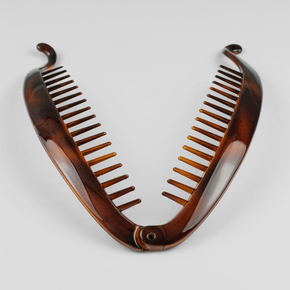 Large Banana Hair Clip French Hair Accessories at Tegen Accessories |Tortoiseshell