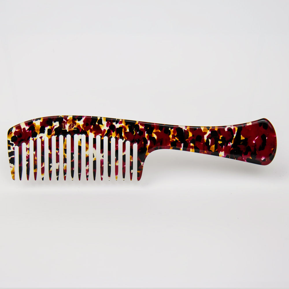 Large Handled Comb 19cm LH Colour 1 Handmade French Hair Accessories at Tegen Accessories