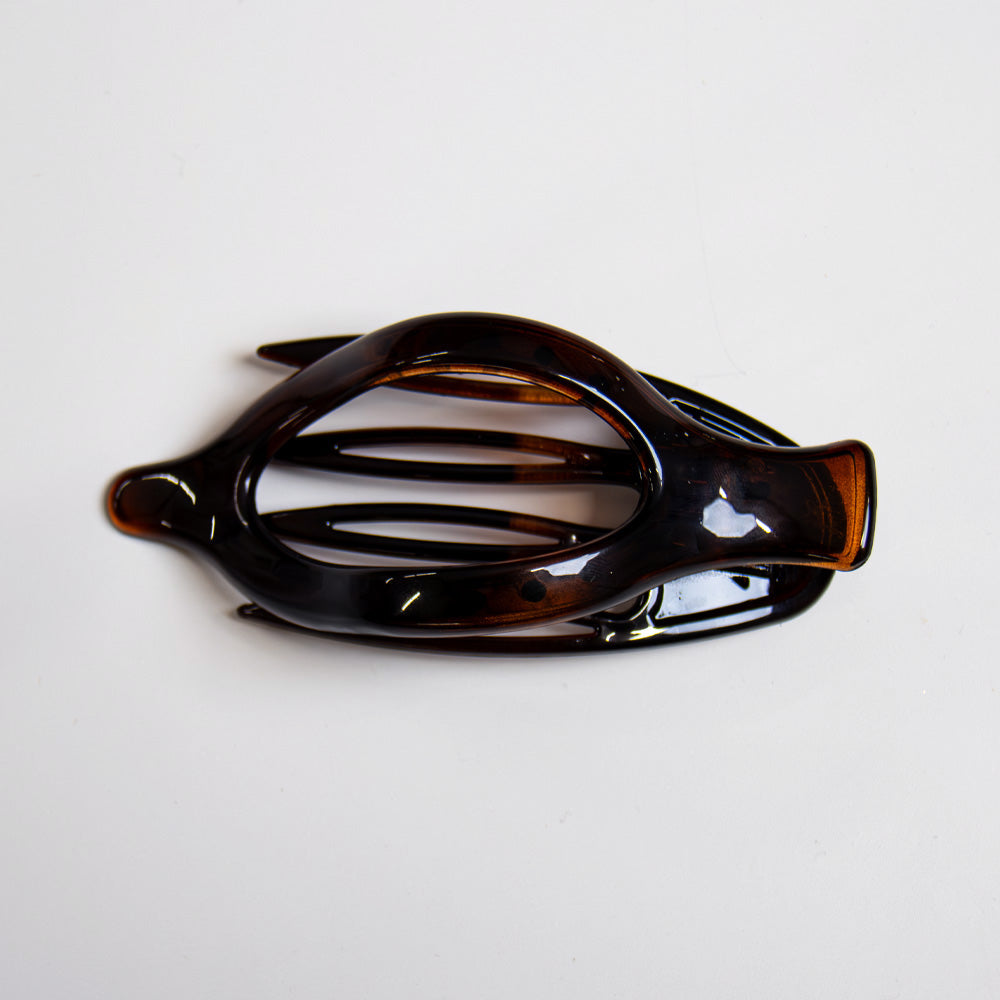 Large Oval Pelican Hair Claw Clip Essentials French Hair Accessories at Tegen Accessories