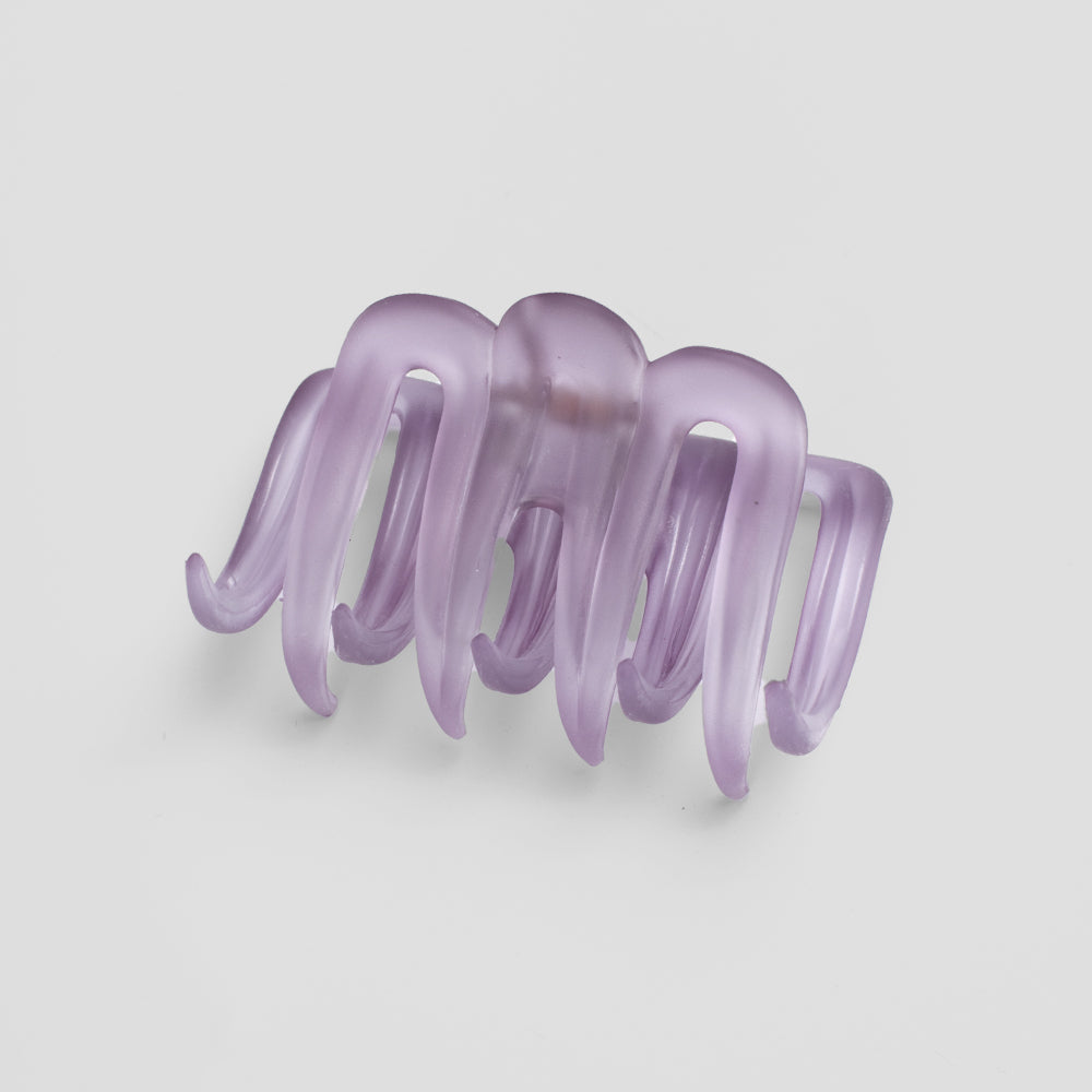Zephyr Collection Small Jurassic Hair Claw Clip Lavender at Tegen Accessories