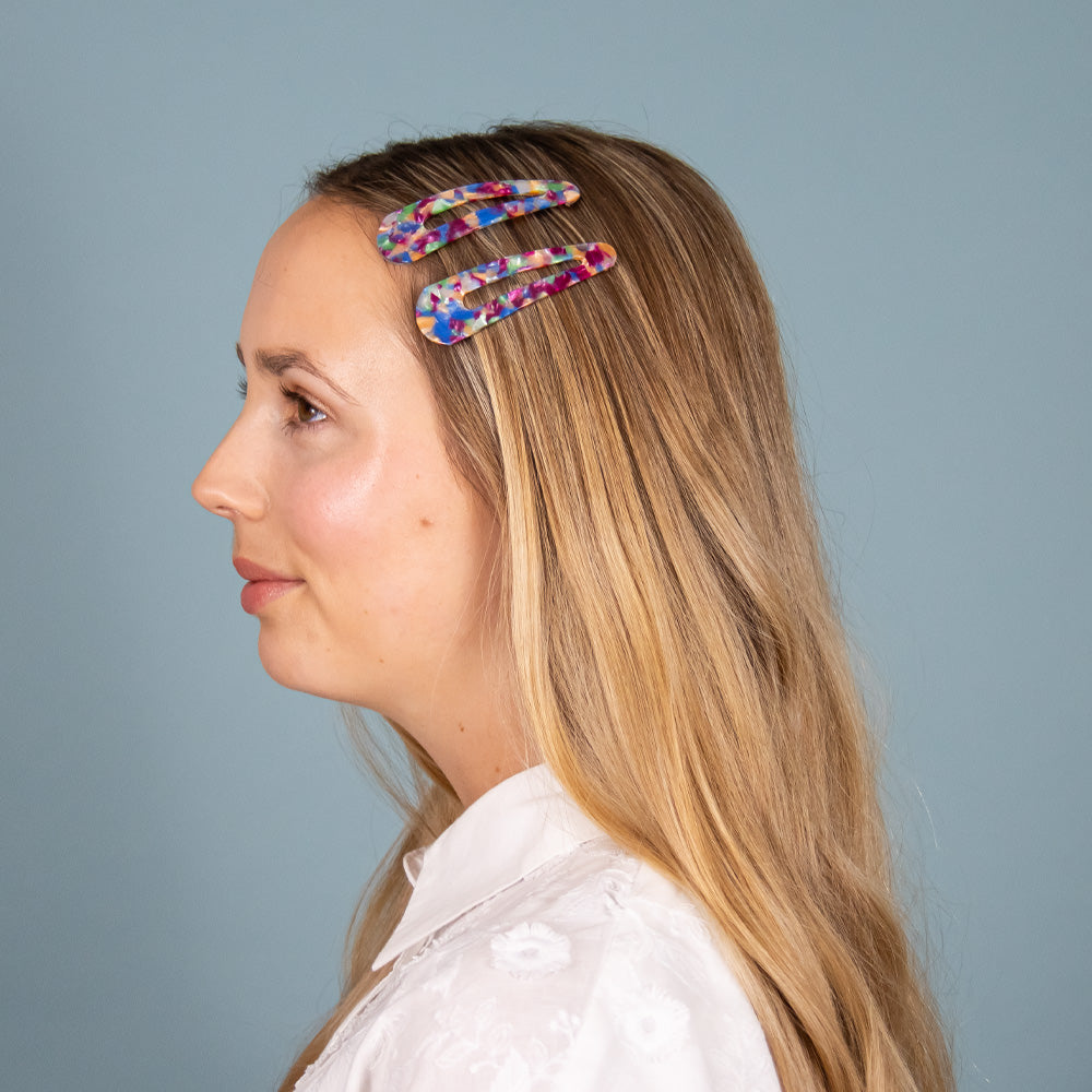 Limited Edition Snap Clips Handmade French Hair Accessories at Tegen Accessories