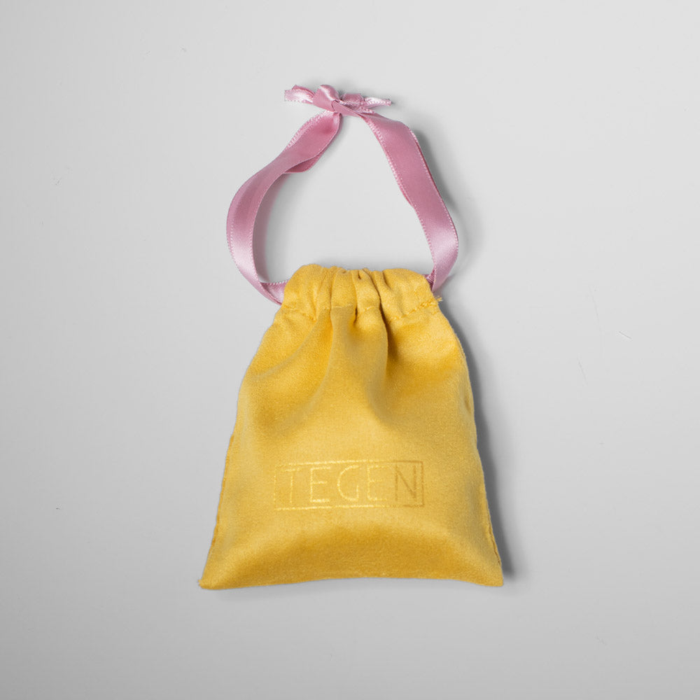 Tegen Accessories Hair Accessories Mini Dust Bag - Yellow 