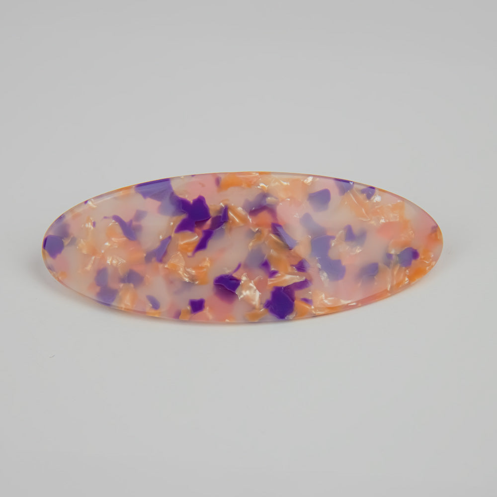 Limited Edition Oval Barrette Hair Clip Handmade French Hair Accessories at Tegen Accessories