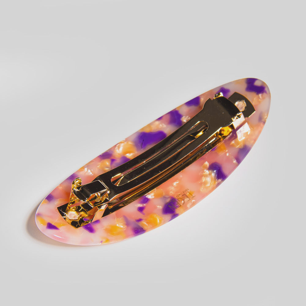 Limited Edition Oval Barrette Hair Clip Handmade French Hair Accessories at Tegen Accessories
