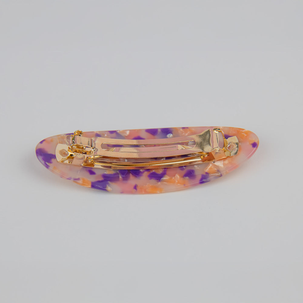 Limited Edition Oval Barrette Hair Clip Handmade French Hair Accessories at Tegen Accessories