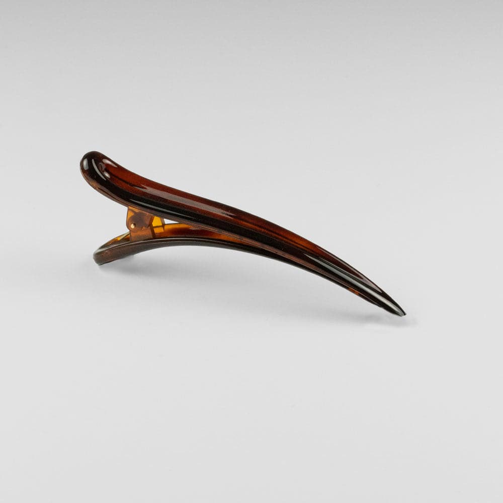 Long Beak Clip in Tortoiseshell French Hair Accessories at Tegen Accessories