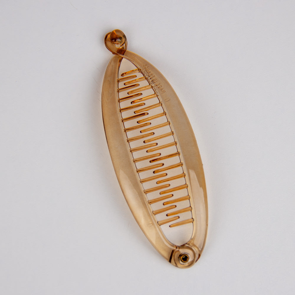 Medium Banana Hair Clip 11cm x 3cm Blonde Essentials French Hair Accessories at Tegen Accessories